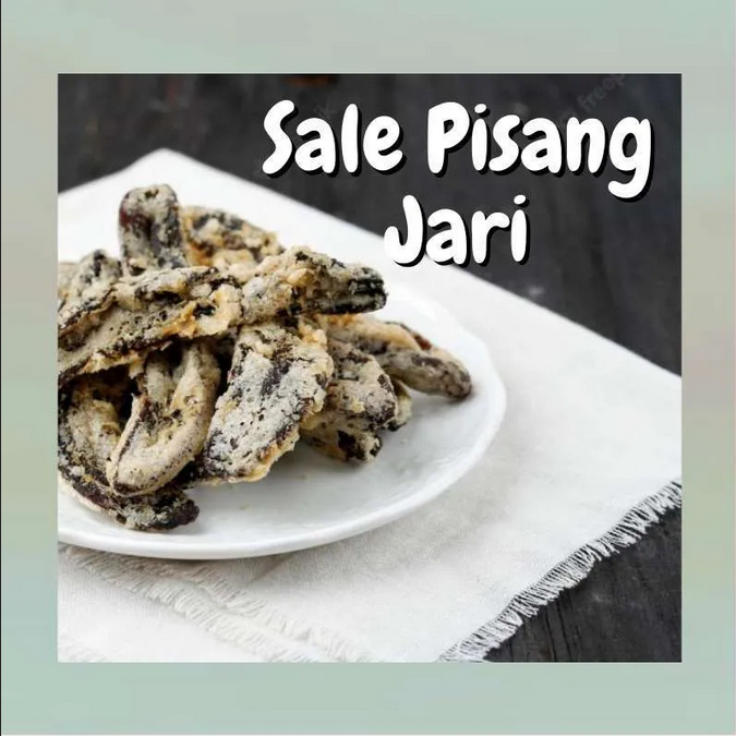 

SALE PISANG JARI 250 gram