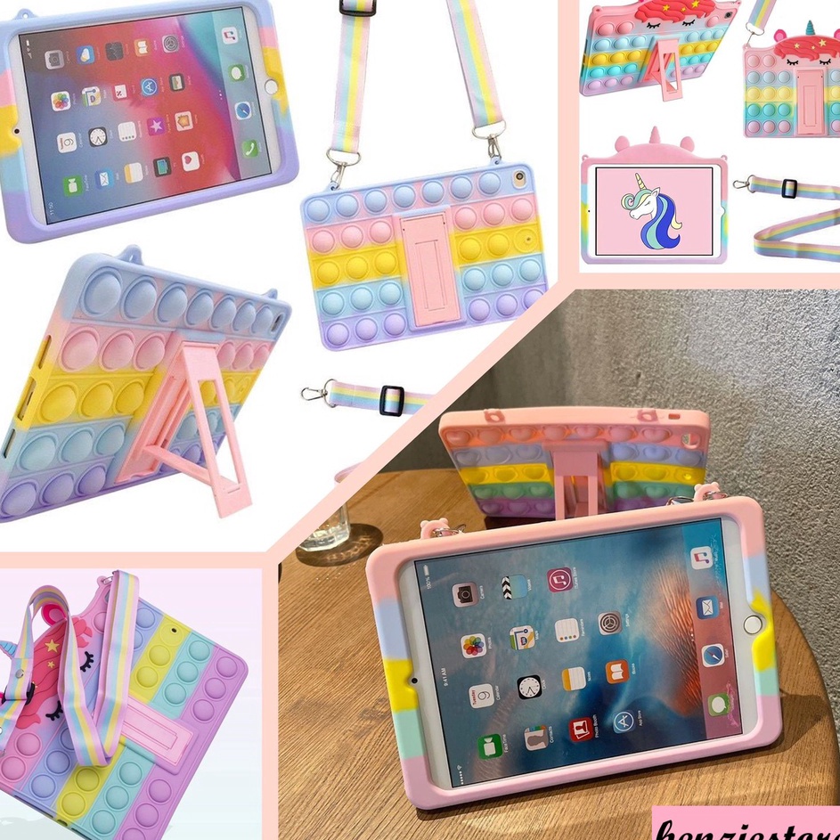 Case Pop It Rainbow IPAD MINI 123456 IPAD 5 6 IPAD AIRPRO 15 IPAD 234 IPAD PRO 11 218 22 Silikon