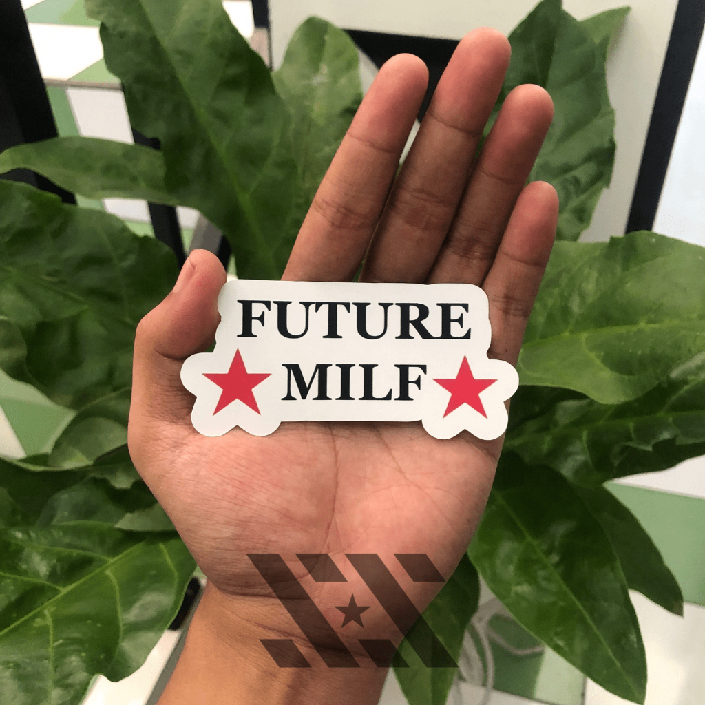 

STICKER AESTHETIC / STICKER HELM / STICKER TUMBLR / STICKER LAPTOP / STICKER HP / STICKER WATERPROOF “FUTURE MILF”