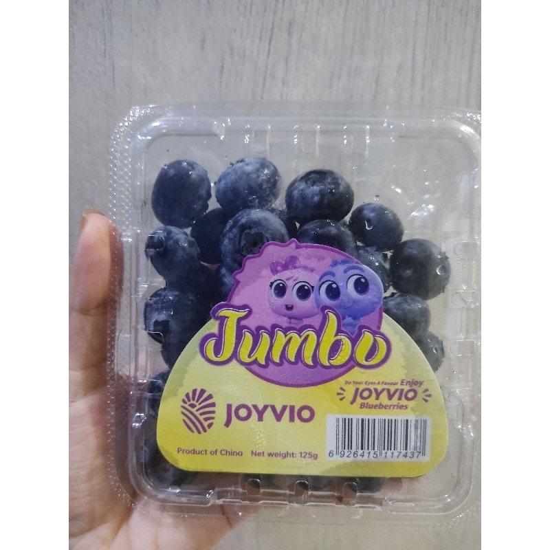 

Buah Blueberry Joyvo Jumbo Limitid 125 Grm