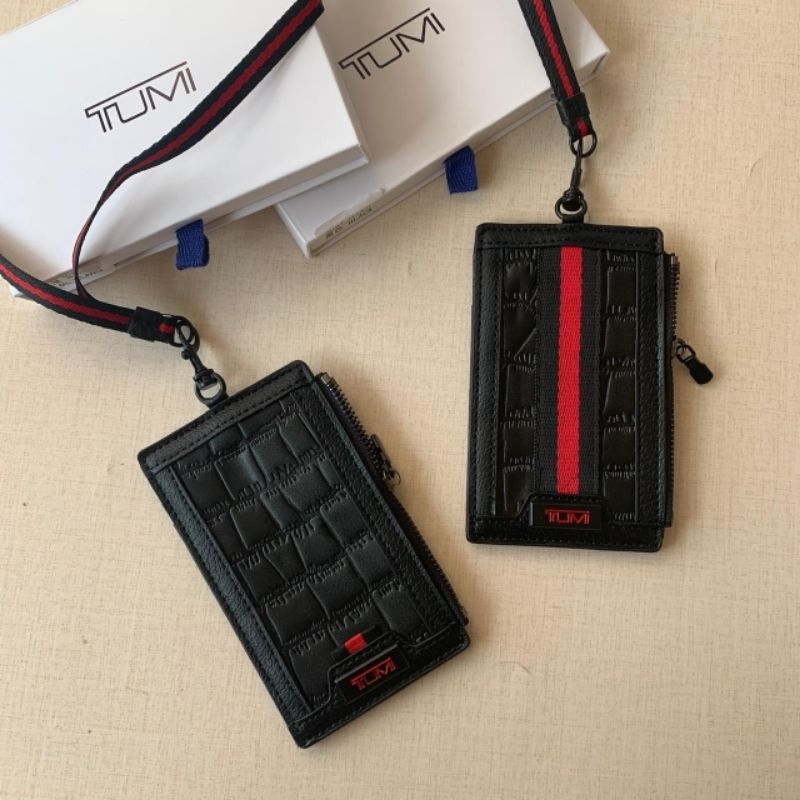 

LANYARD TUMI/DOMPET ID CARD TUMI BAHAN IMPORT PREMIUM QUALITY