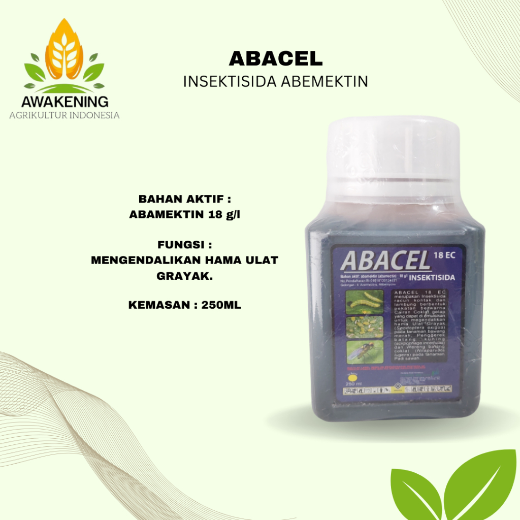 ABACEL 18EC 250ML INSEKTISIDA ABAMEKTIN