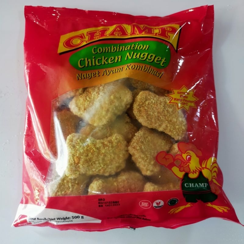 

CHAMP CHICKEN NAGET 250GR