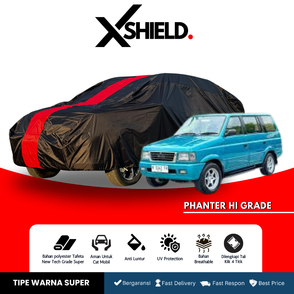 Cover Mobil PANTHER HI GRADE Sarung Penutup Mobil PANTHER HI GRADE Tipe Warna Super semi Waterproof 