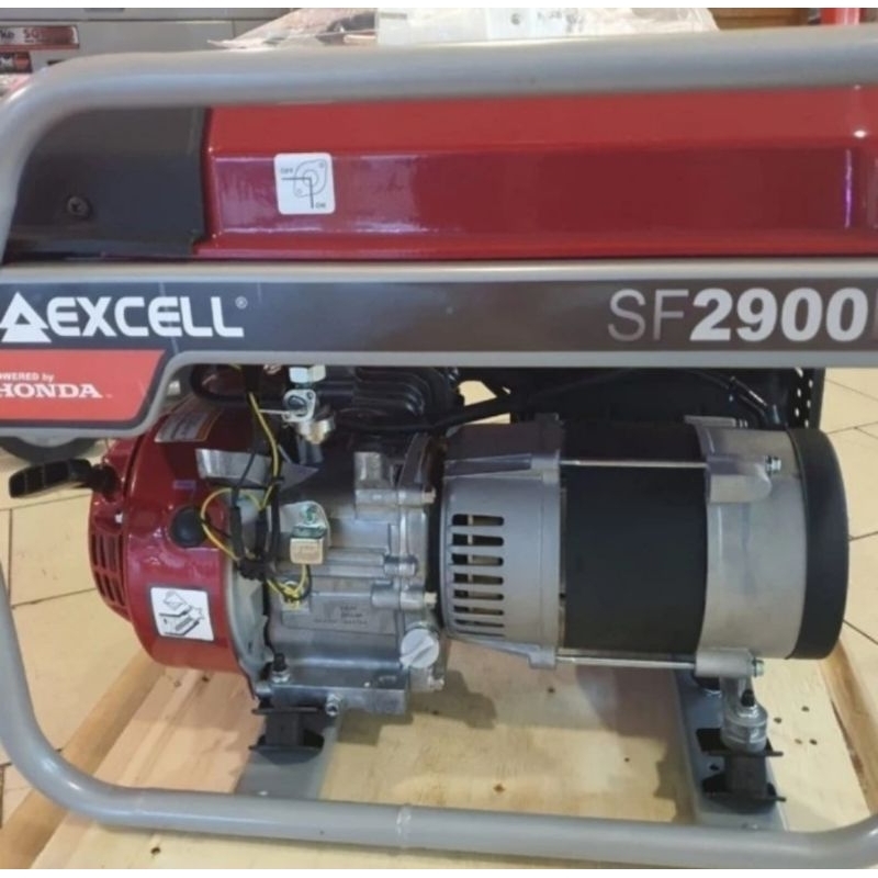 Genset Honda 2500 Watt Honda Excell SF 2900 DX Mesin Honda GX 160