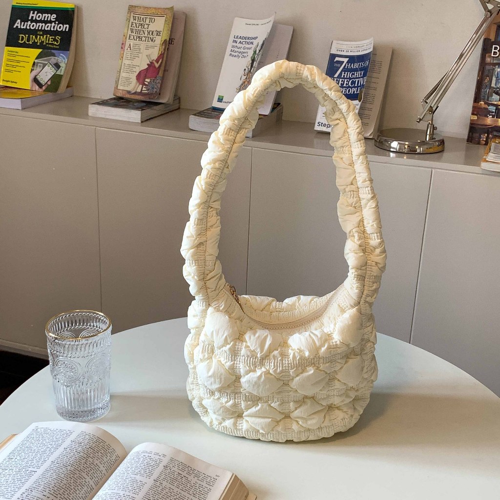 PositiveJune Quincy Bag - White