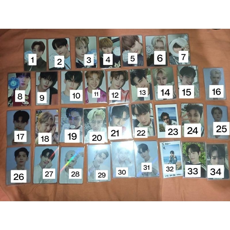 Photocard Benefit Lightstick ZB1 Dicon Konsep Holo Membership Kit CGV Bookmark Fancon Holo Lightstic