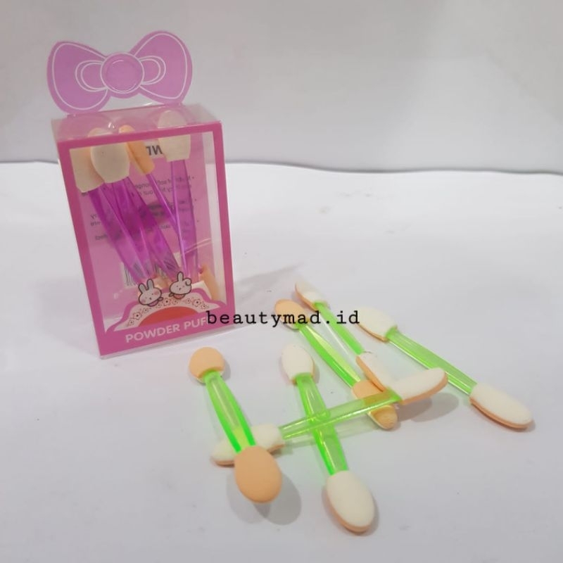 [ SPON / KUAS Eyeshadow ] Set Isi 6Pcs
