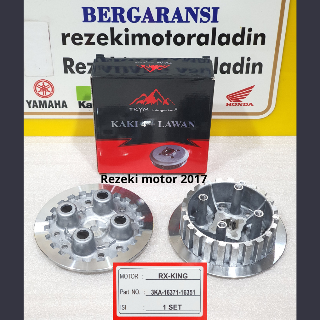 RUMAH KAMPAS KOPLING KAKI 4 LAWAN KAKI 4 YAMAHA RX KING ASLI MEREK TAKAYAMA S01