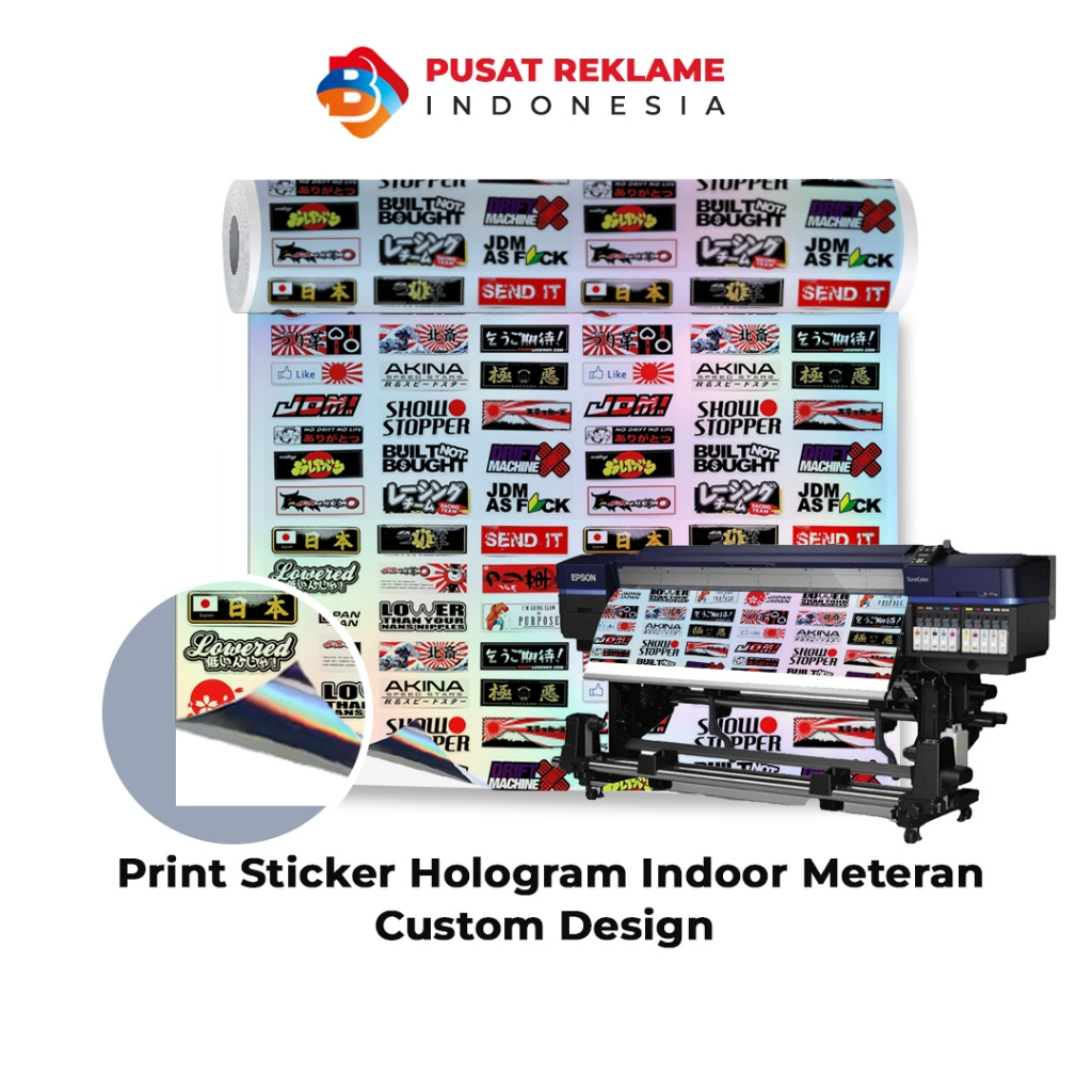 

Print Sticker Hologram Indoor Meteran Custom Design (Lebar Bahan 1.26M)