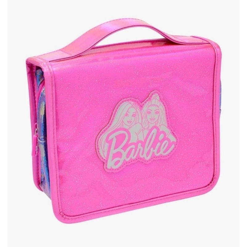 barbie pouch kosmetik barbie make up bag barbie glitter bag barbie travel bag