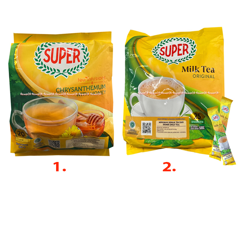 

Super Tea Infusions 20stik Chrysanthemum With Honey Teh Bubuk Kemasan Milk Tea Original