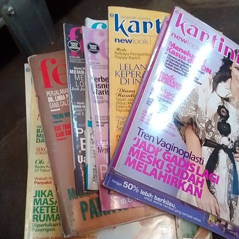 majalah Femina, Kartini,sekar original