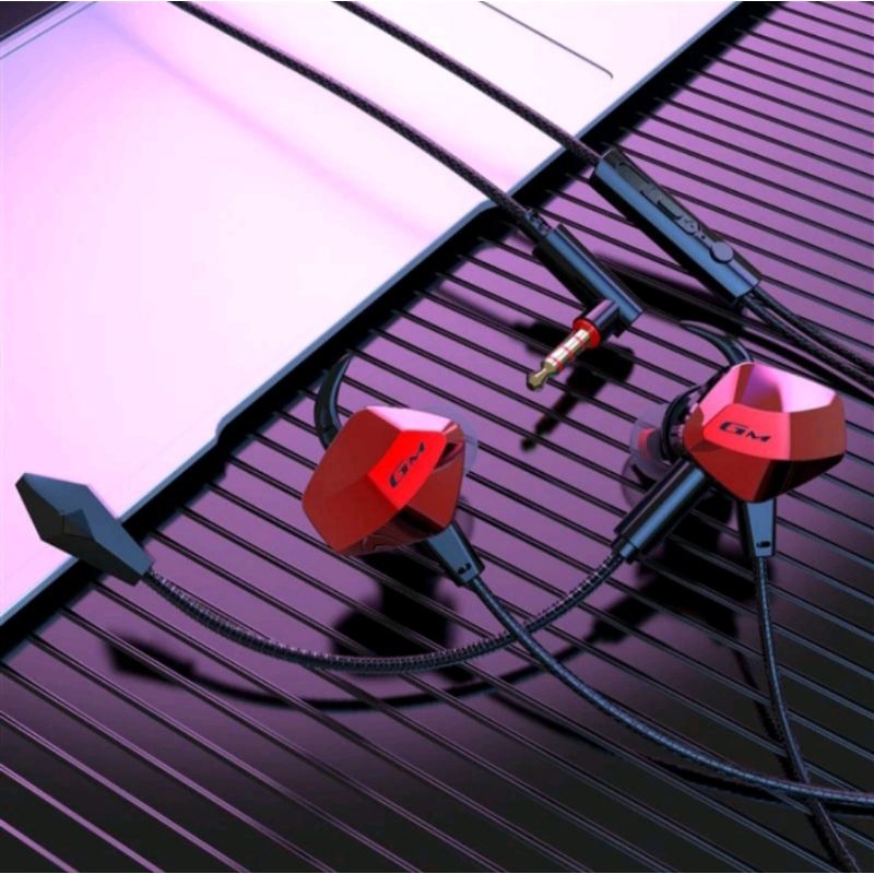 Headset Hiffi Gaming GM007 | Headset Gaming Dualbass Microphone