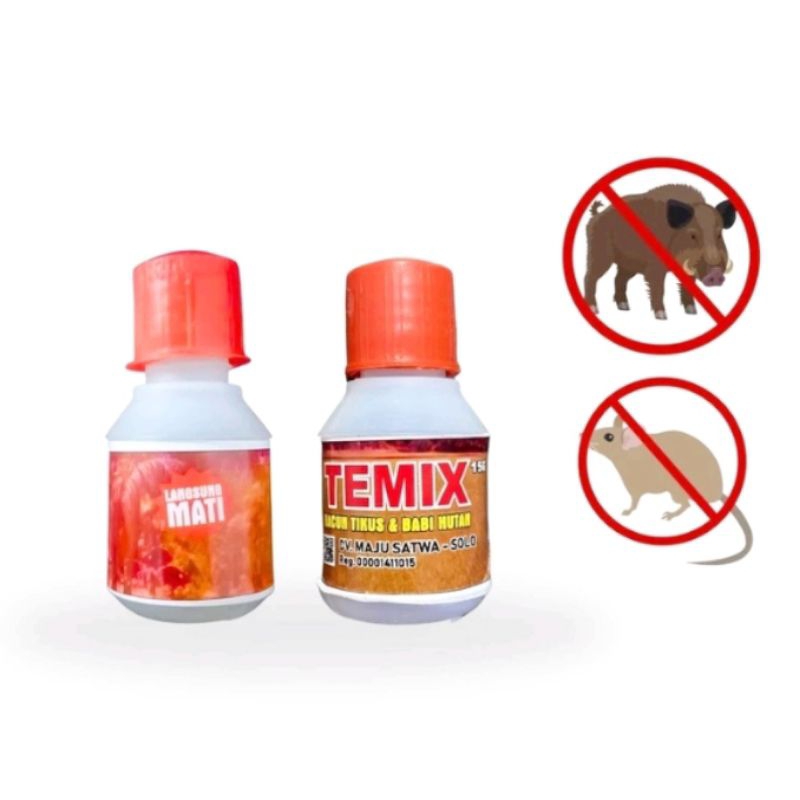 RACUN TEMIX OBAT TIKUS BABI HUTAN