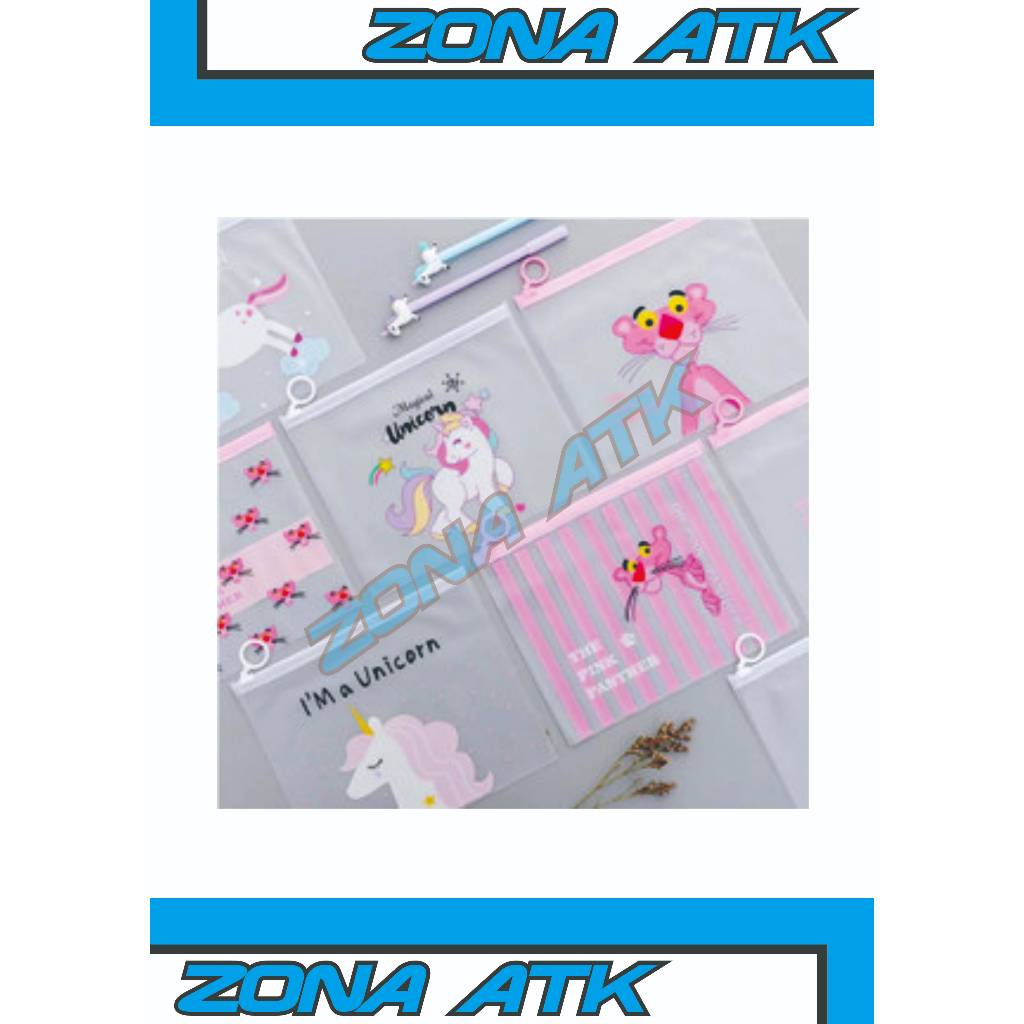 

ZonATK | Tempat Pensil | Pouch Serbaguna | Tempat Pensil Transparan | Temat Pensil Lucu