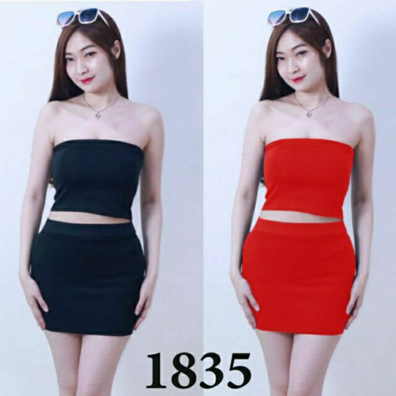 1835 Setelan Rok/Setelan rok Import/Setelan rok Kekinian/Setelan rok Pesta