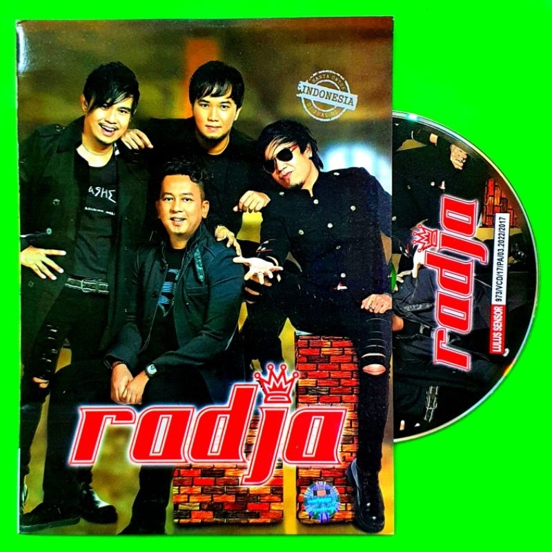 KASET VCD ASLI ORIGINAL MUSIK LAGU KARAOKE ALBUM RADJA-LAGU POP INDONESIA KARAOKE LAGU RADJA-KASET V