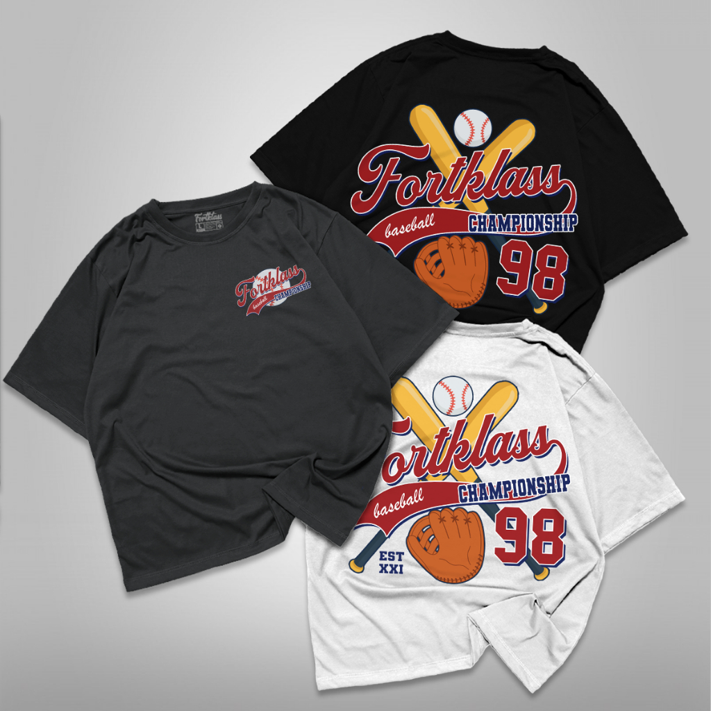 Rottenklass Kaos Oversize RUGBY T-Shirt Cowok Premium Kaos Pria Lengan Pendek Jumbo