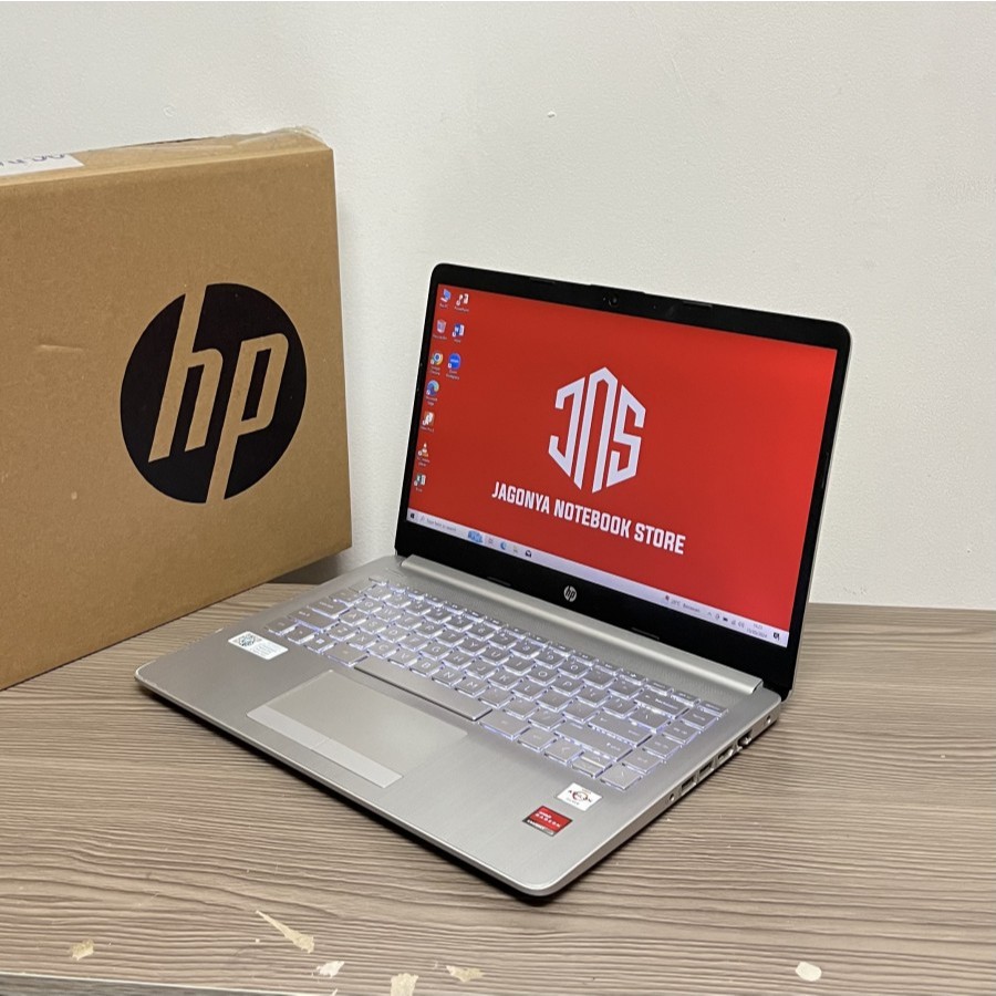 HP 14S DK1524AU ATHLON SILVER 3050U RAM 8GB SSD 512GB Layar 14 HD