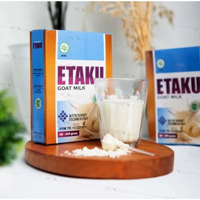 

Susu Kambing Etaku Asli Untuk Terapi Sesak Nafas, Asma, Ispa dan TBC - Isi 200gr