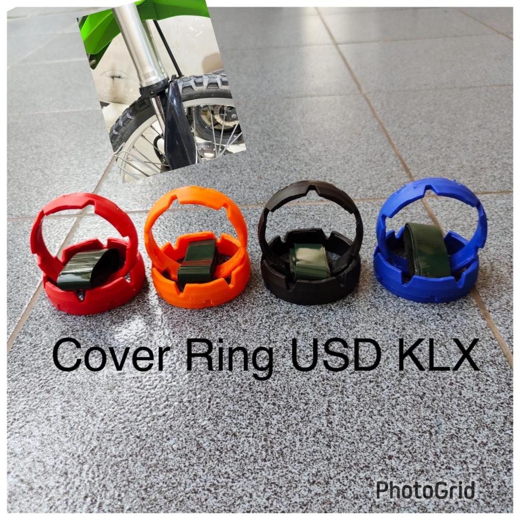 COVER RING USD KLX DTRACKER BRACKET PELINDUNG AS SHOCK DEPAN KLX TRAIL SUPERMOTO MOTOCROSS