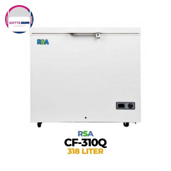 Chest Freezer RSA CF-310-Q / CF310 Freezer Box 310 liter Garansi Resmi