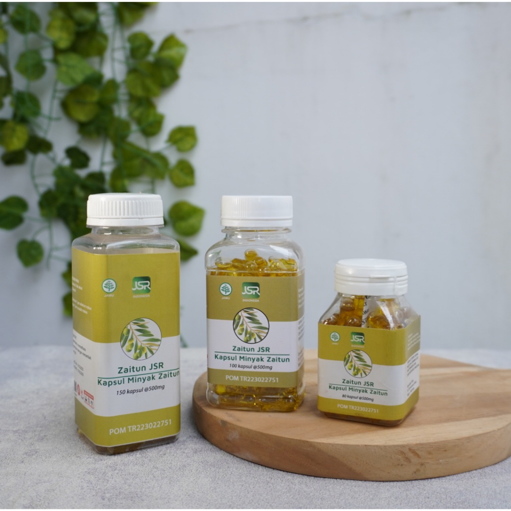 Minyak Zaitun JSR dr Zaidul Akbar - isi 150 kapsul Zaitun Khas JSR RB7
