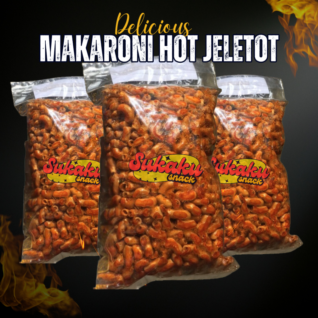 

sukaku - 1kg Makaroni pipa varian rasa by jayamakmur2 snack