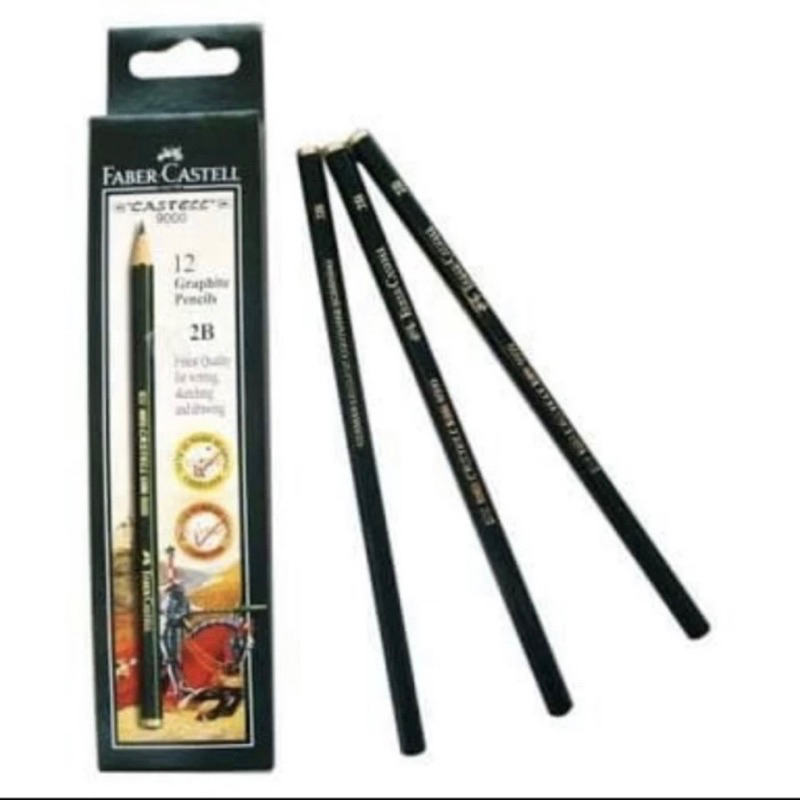 

Pensil Faber Castell 2b For Computer (1pak 1 Lusin)