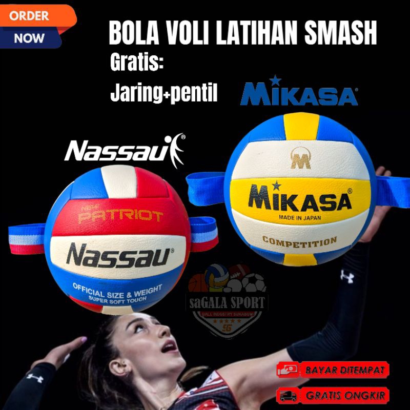 BOLA VOLI LATIHAN SMASH/ BOLA VOLI GANTUNG LATIHAN SPIKE