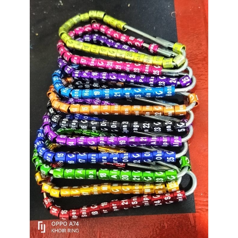 RING BURUNG MURAI SUDAH TERCETAK NAMA