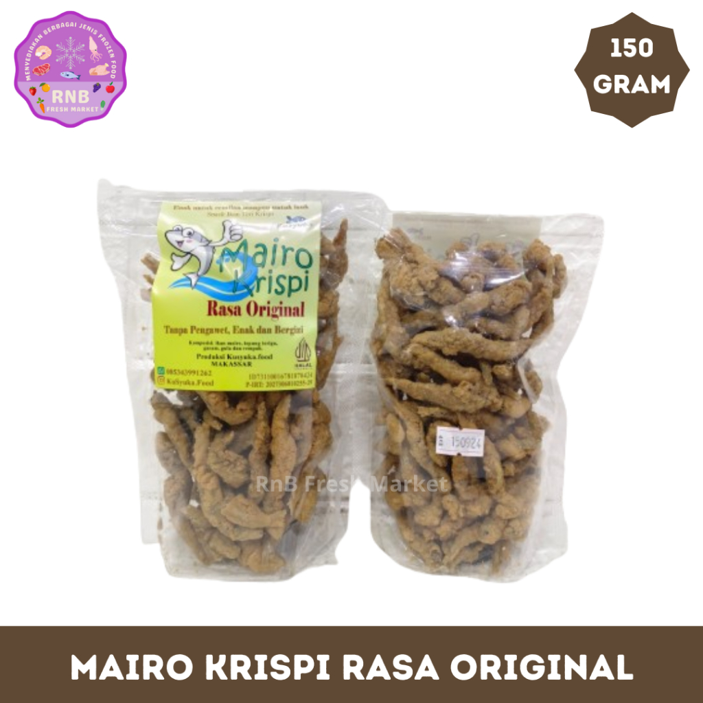 

Mairo Krispi Rasa Original Netto 150 Gram