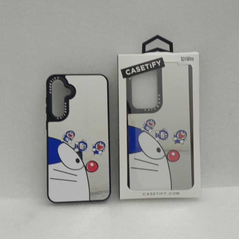 CASETIFY DORAEMON PREMIUM SAMSUNG A54 S21 FE S23 FE S22 S23 S24 PLUS NOTE 20 ULTRA DORAEMON MIRROR (