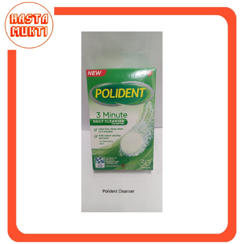 Polident Denture Cleanser 30 Tablet