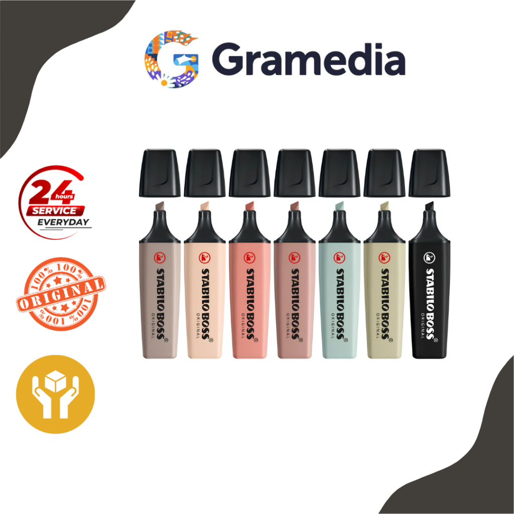 

Gramedia Mega - Stabilo Boss Naturecolors