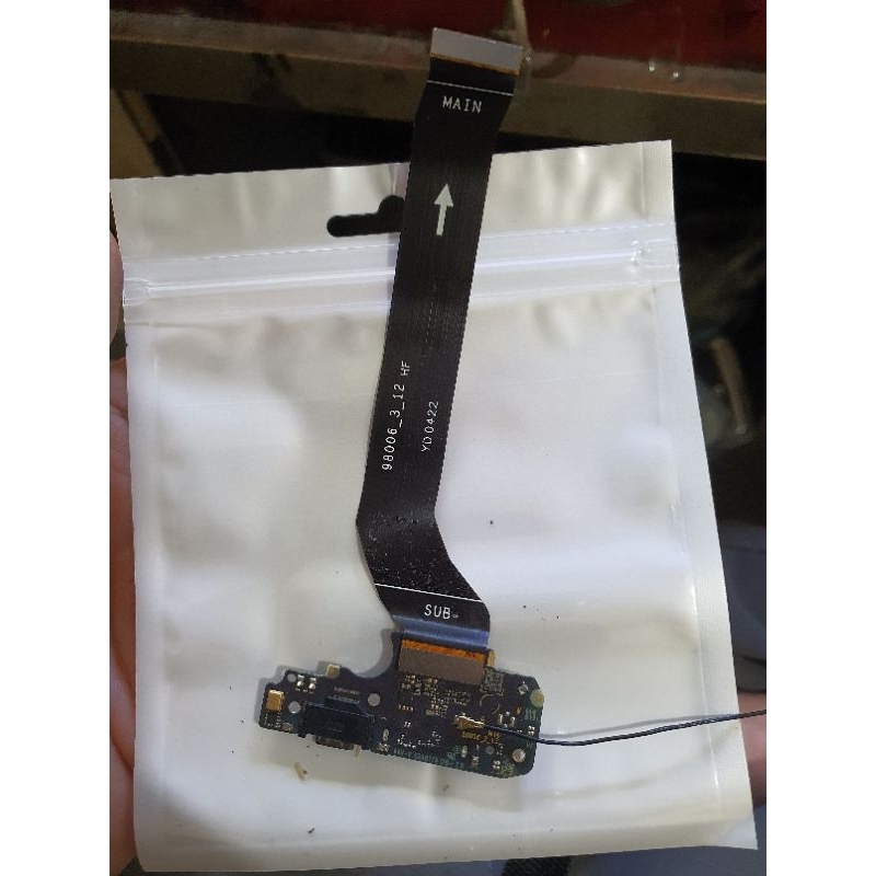 konektor cas board cas dan fleksibel REDMI NOTE 11 PRO 4G ori copotan