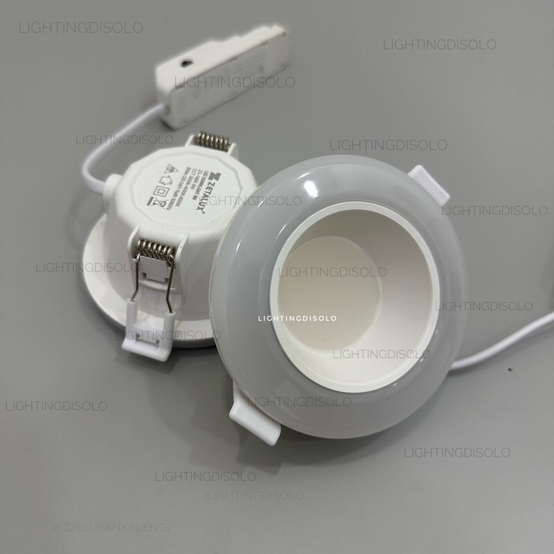 Lampu Downlight Outbow Bulat Bisa Nyala 3 Warna ZY-198R