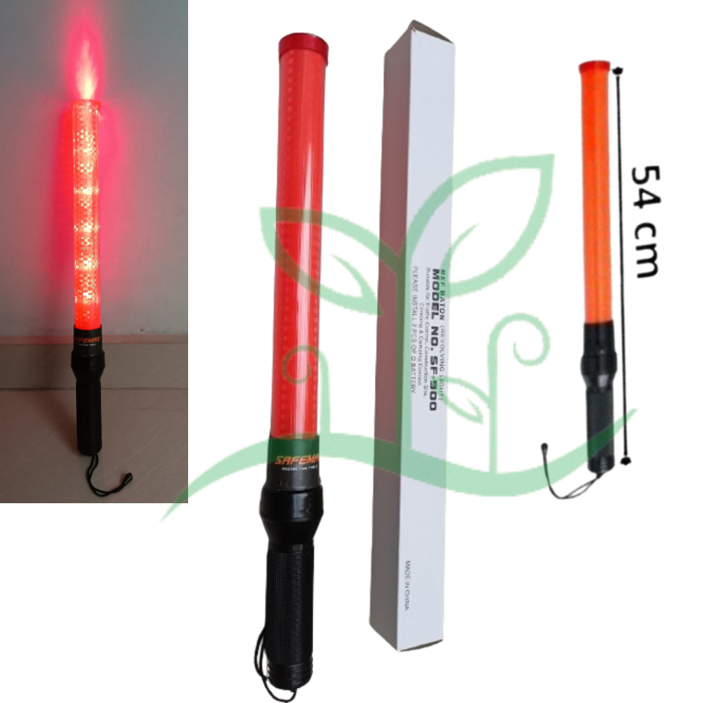 Senter Parkir/ Lampu Lalin Stick/ Stik Parkir/ Traffic Baton/ Tongkat Parkir/Lampu Tukang Parkir 54 