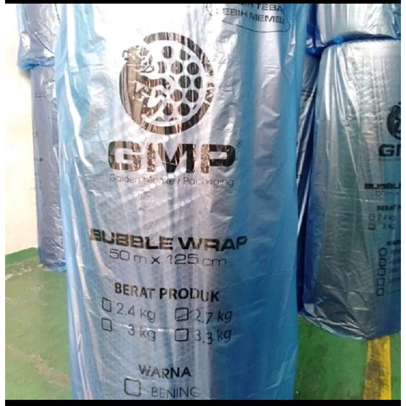 

Bubble wrap merk GMP berat 2,5 kg