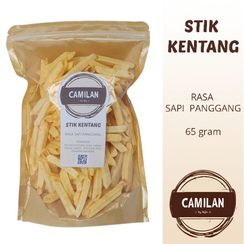 

STIK KENTANG | POTATO STICK | CAMILAN KENTANG | CEMILAN KENTANG | SNACK KENTANG RASA SAPI PANGGANG