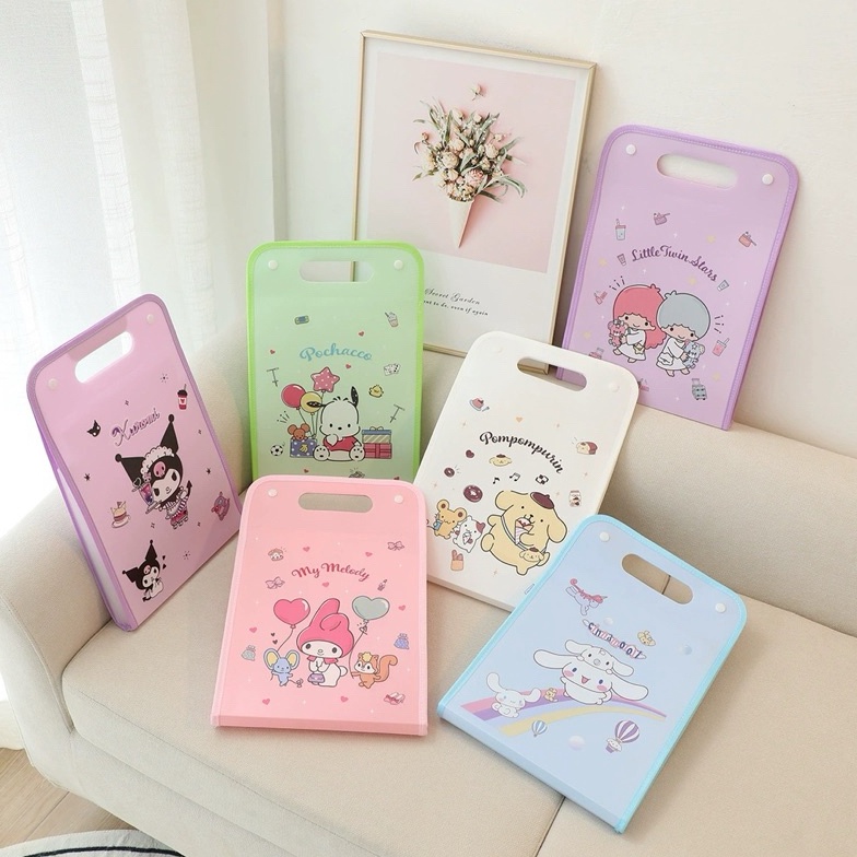 

KODE M23G kawaii sanrio foll layer map folder document organizer tempat penyimpanan dokumen