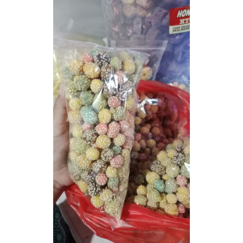 

kue ciput mini pelangi