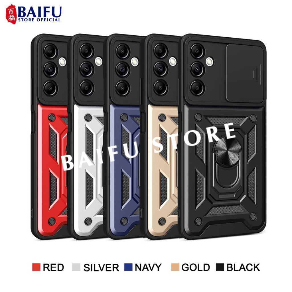 Armor Slide Protect Kamera Case Robot + RingStand Infinix Hot 8 Infinix Hot 9 Infinix Hot 9 Play