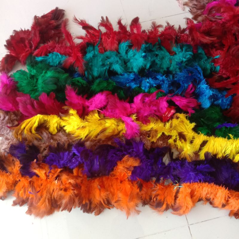 Bulu Cewek Kecil Meteran | Bulu Ayam Halus