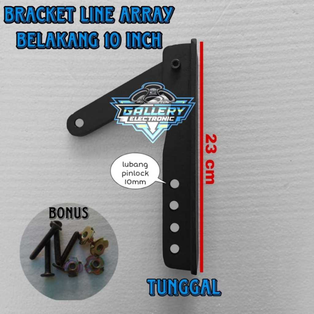 Breket BOX Line Array 10'' 10 inch (BELAKANG) Breket Gantung Bahan Diral Cor Almunium