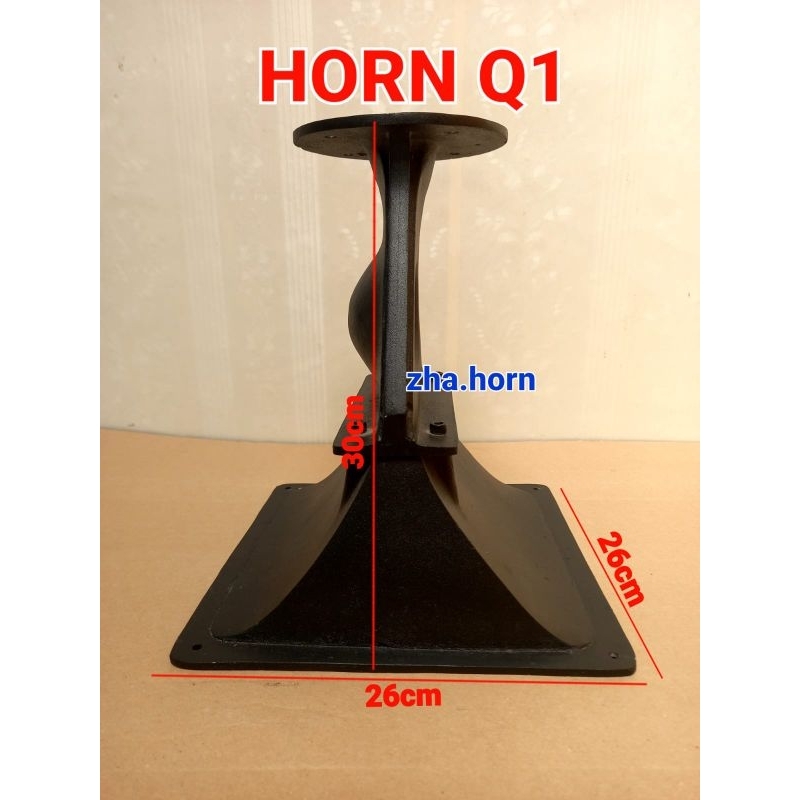 HORN TWEETER Q1 26cm × 26cm BAHAN DIRAL