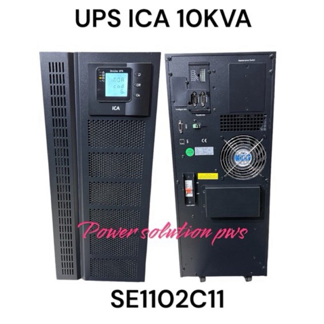 ICA SE1102C11 ONLINE UPS ICA 10KVA / 9KW | 10000VA / 9000Watt 1 PHASE