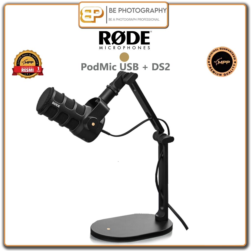 RODE PodMic USB / Rode Podmic USB Versatile Dynamic Broadcast Microphone / RODE Pod Mic USB