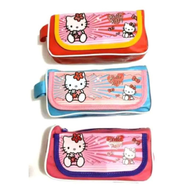 

Kotak Pensil Erica Motif HELLO KITY warna random